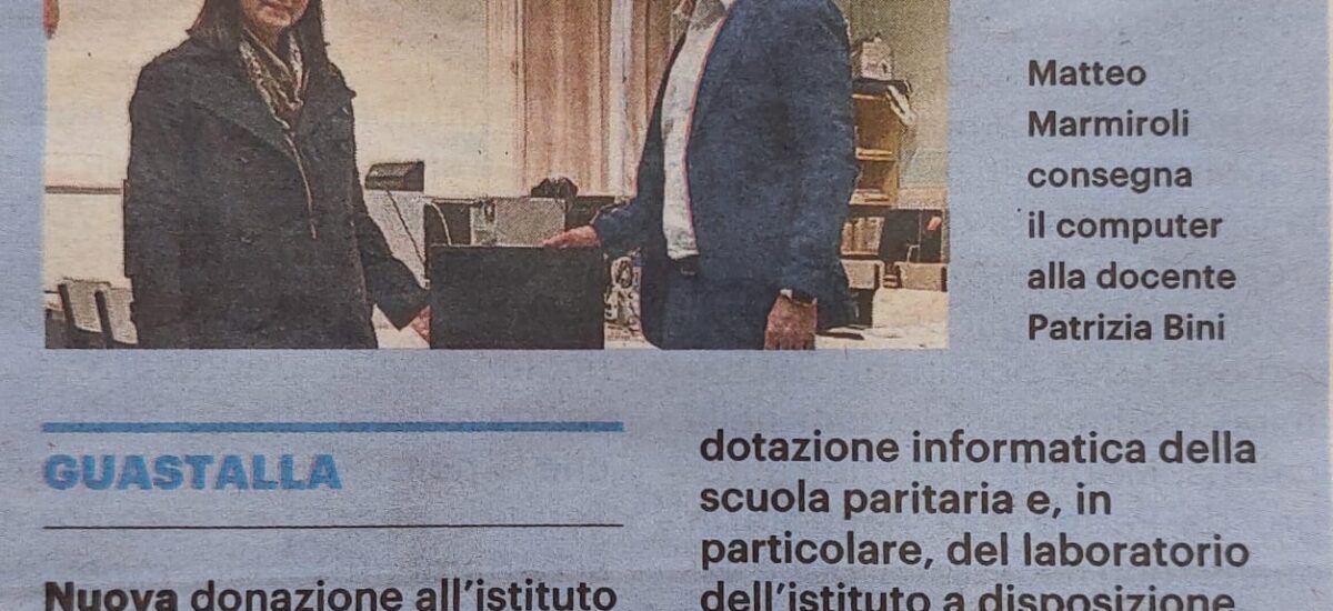 Labour Consulting supporta la Scuola – articolo del Resto del Carlino del 17.05.2024.
